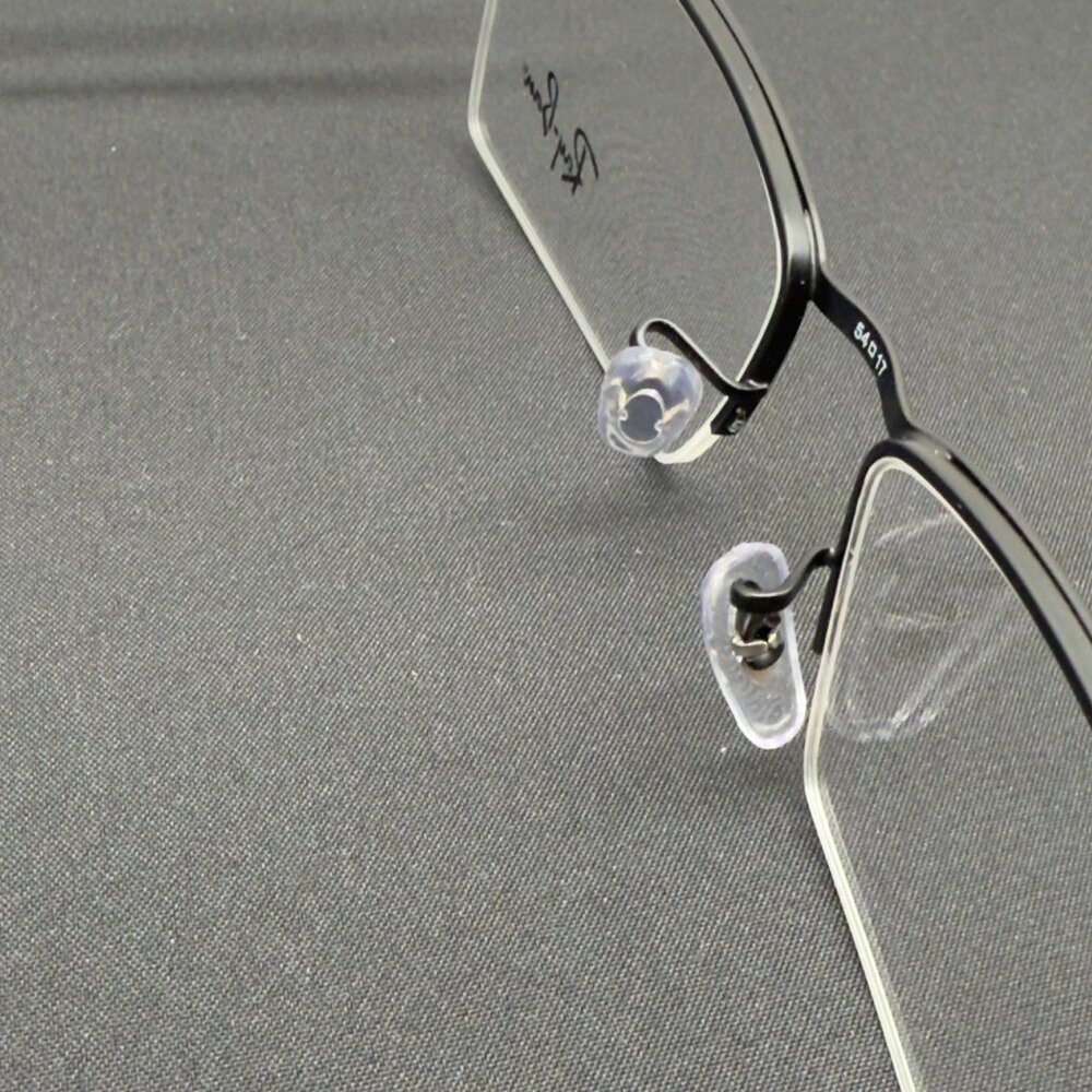 Ray Ban Rx Tech Series Eyeglasses RB8413 2504 Polished Carbon Fiber 54-17-145 - Picture 9 of 13